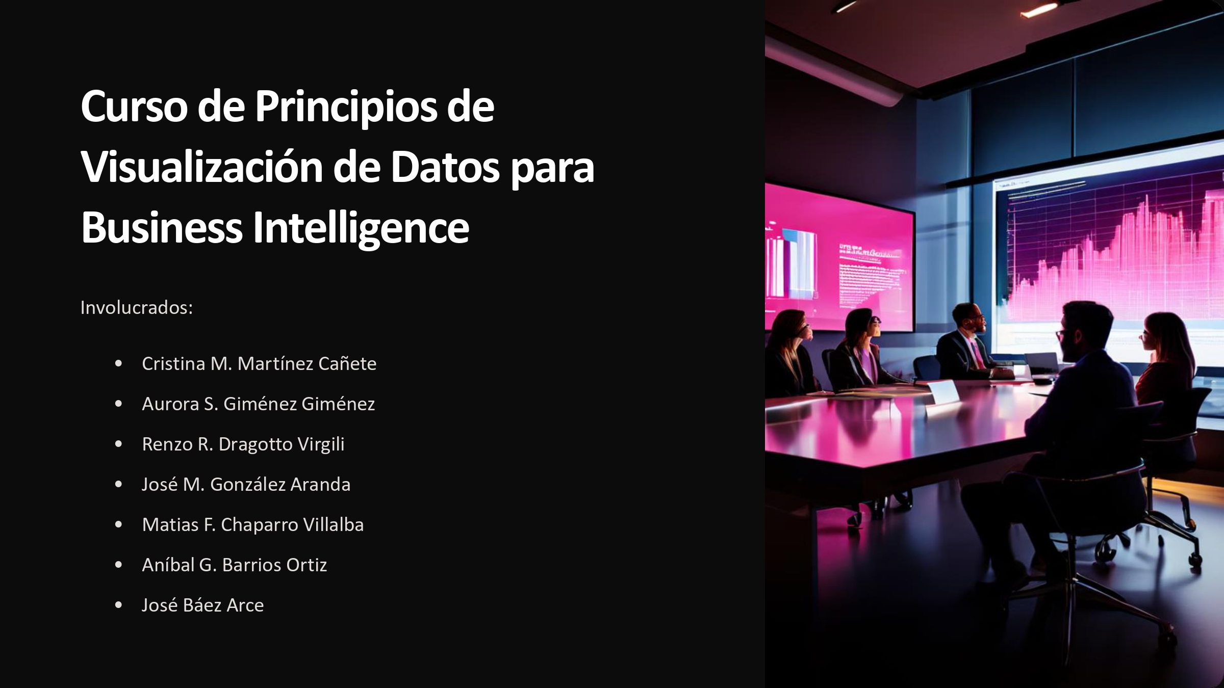 Curso de Principios de Visualización de Datos para Business Intelligence